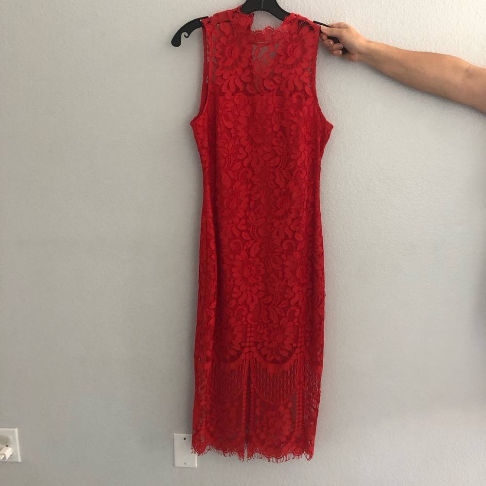 Yumi Kim red lace dress - new with tags! - XS